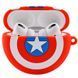 Силіконовий футляр Marvel & DC series для навушників AirPods Pro + кільце 34691 фото 2