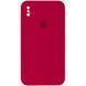 Чохол Silicone Case Square Full Camera Protective (AA) для Apple iPhone X / XS (5.8") 40231 фото 1